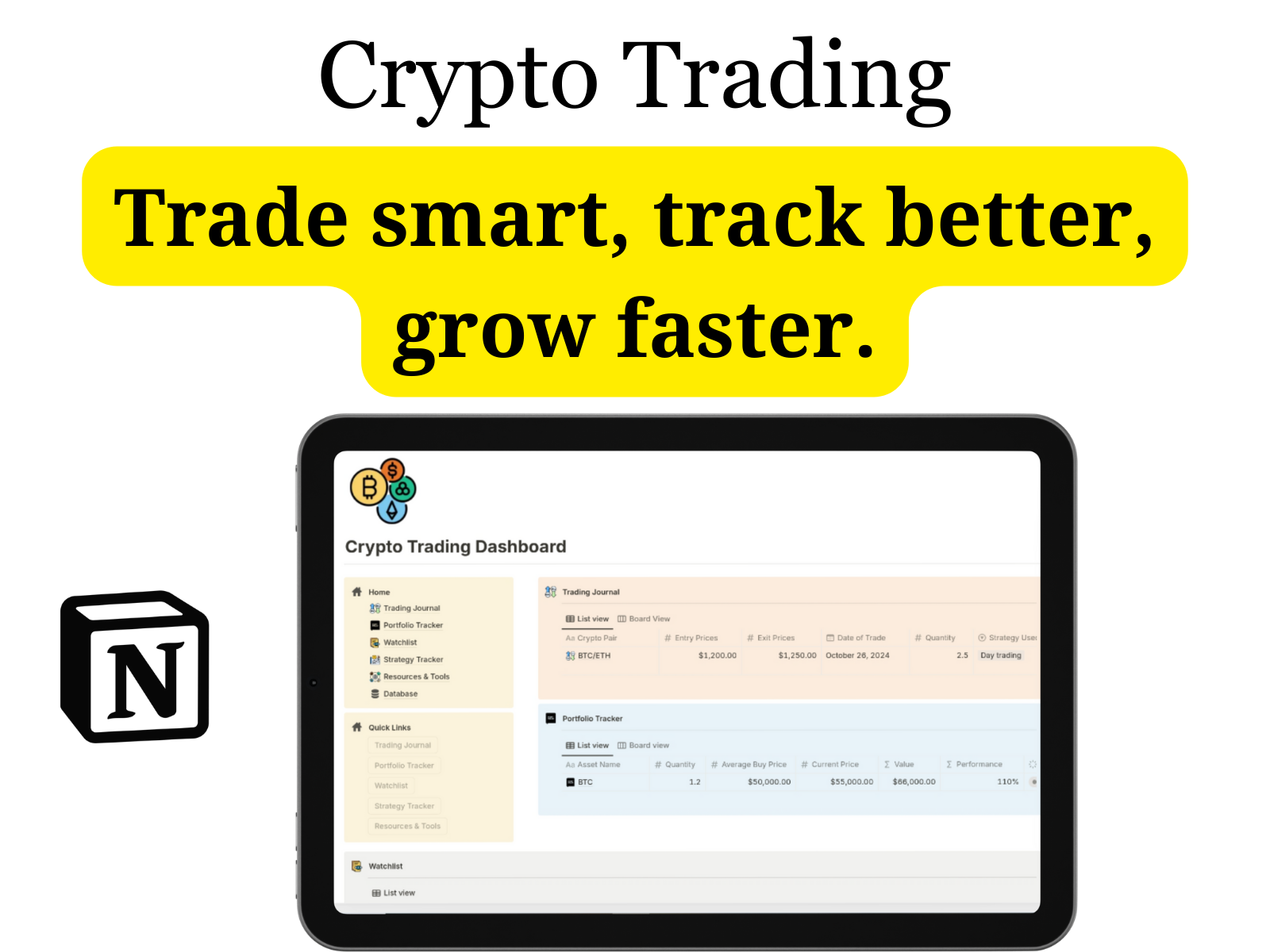 Crypto Trading Dashboard